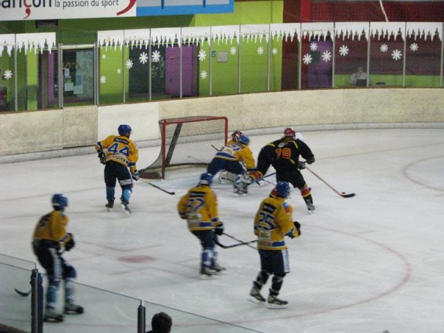Photo hockey match Besançon - Dijon II le 09/10/2010