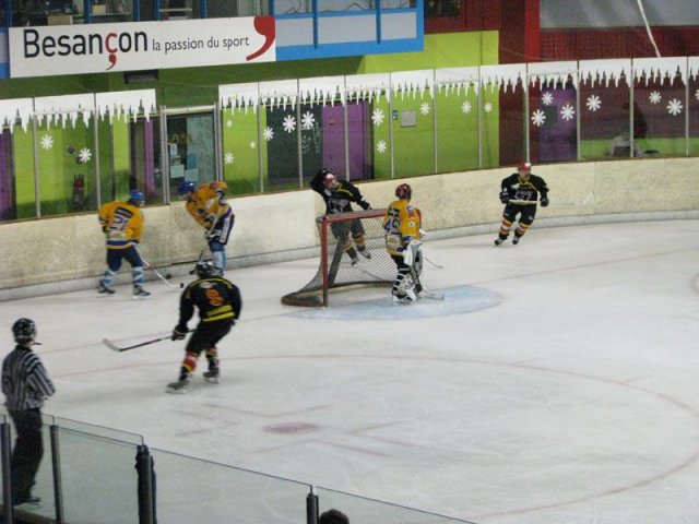 Photo hockey match Besançon - Dijon II le 09/10/2010
