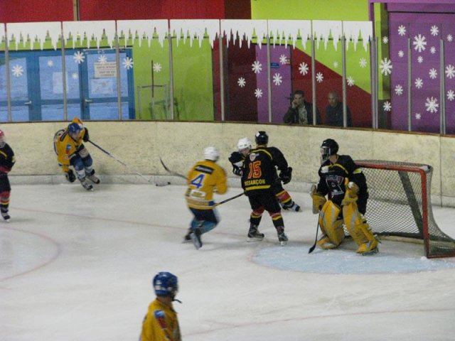 Photo hockey match Besançon - Dijon II le 09/10/2010