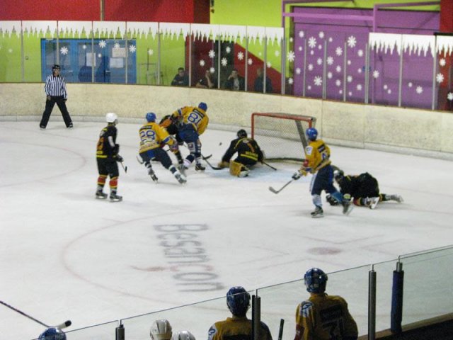 Photo hockey match Besançon - Dijon II le 09/10/2010