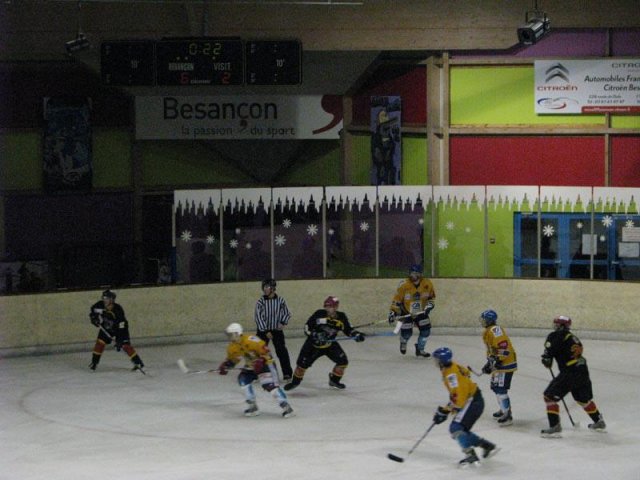 Photo hockey match Besançon - Dijon II le 09/10/2010