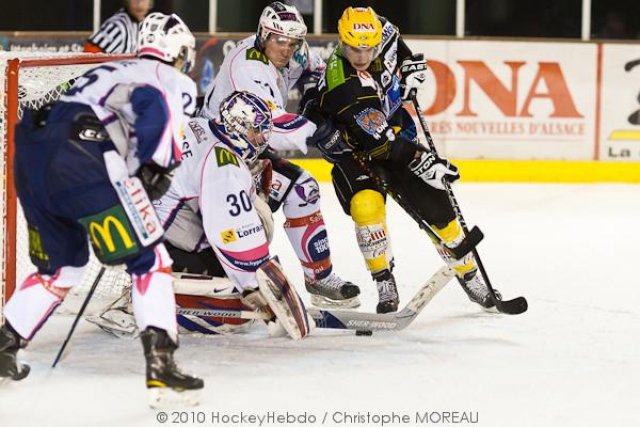 Photo hockey match Strasbourg  - Epinal  le 09/10/2010