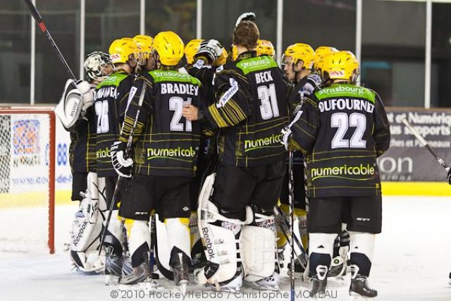Photo hockey match Strasbourg  - Epinal  le 09/10/2010