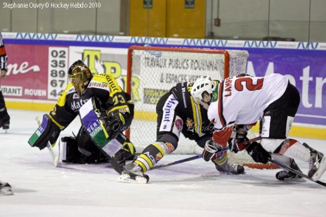 Photo hockey match Rouen - Briançon  le 09/10/2010