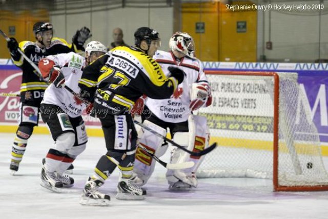 Photo hockey match Rouen - Briançon  le 09/10/2010