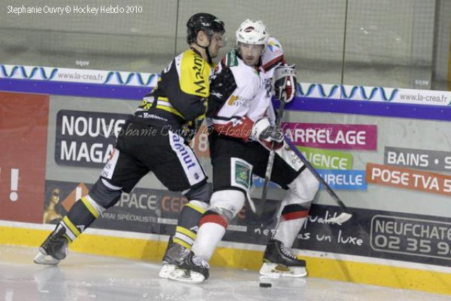 Photo hockey match Rouen - Briançon  le 09/10/2010