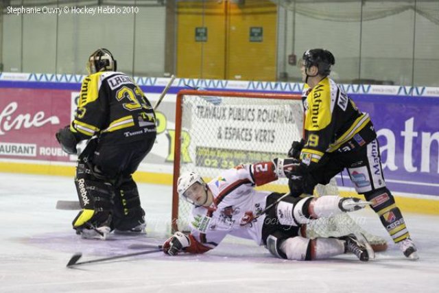 Photo hockey match Rouen - Briançon  le 09/10/2010