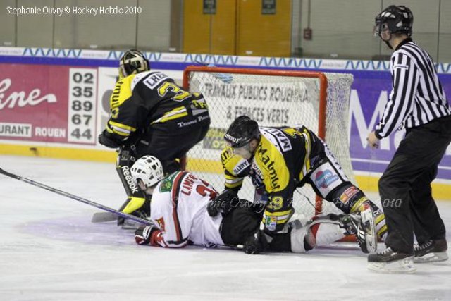 Photo hockey match Rouen - Briançon  le 09/10/2010