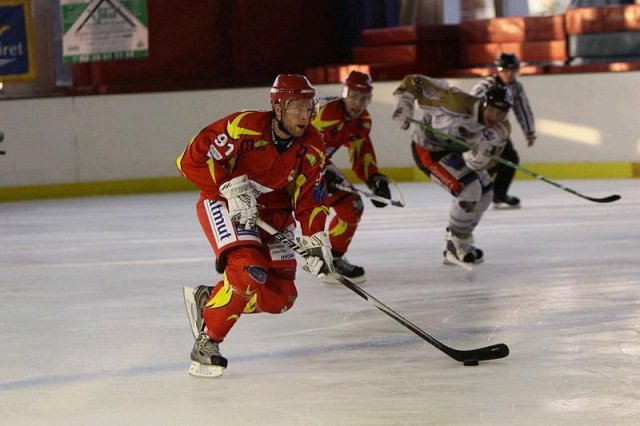 Photo hockey match Orléans - Chambéry le 09/10/2010