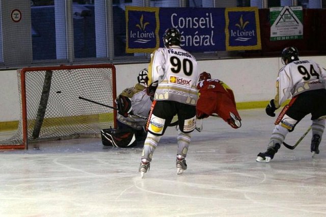 Photo hockey match Orléans - Chambéry le 09/10/2010