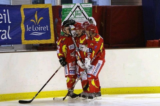 Photo hockey match Orléans - Chambéry le 09/10/2010