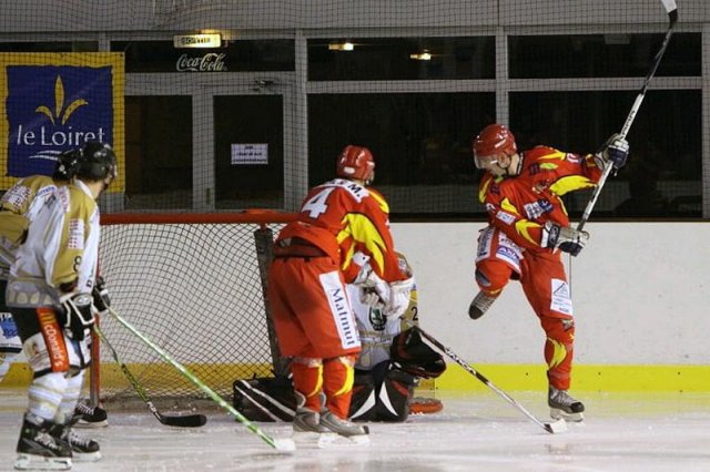Photo hockey match Orléans - Chambéry le 09/10/2010