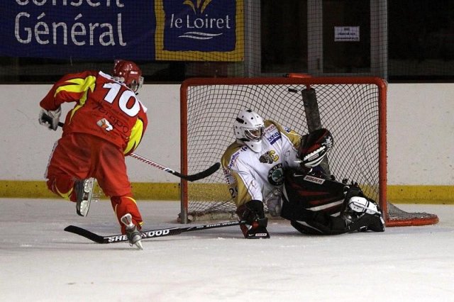 Photo hockey match Orléans - Chambéry le 09/10/2010