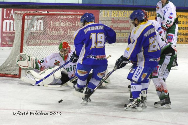 Photo hockey match Villard-de-Lans - Mont-Blanc le 12/10/2010