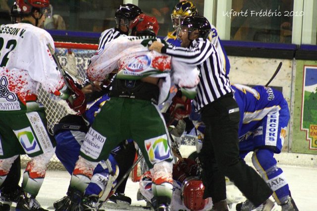 Photo hockey match Villard-de-Lans - Mont-Blanc le 12/10/2010