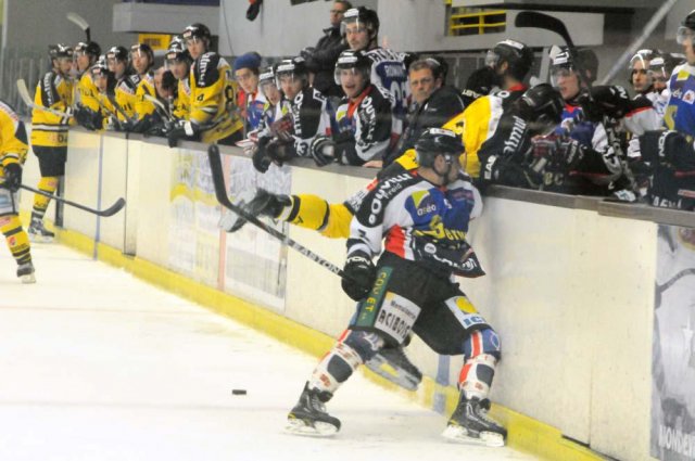 Photo hockey match Caen  - Rouen le 13/10/2010