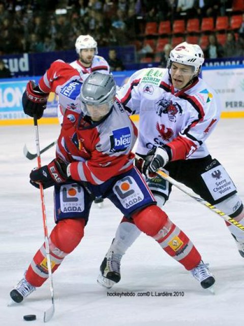 Photo hockey match Grenoble  - Briançon  le 12/10/2010