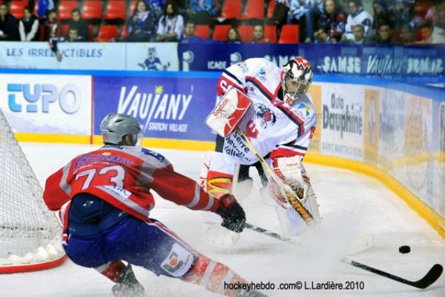 Photo hockey match Grenoble  - Briançon  le 12/10/2010