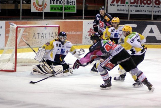 Photo hockey match Amiens  - Strasbourg  le 12/10/2010