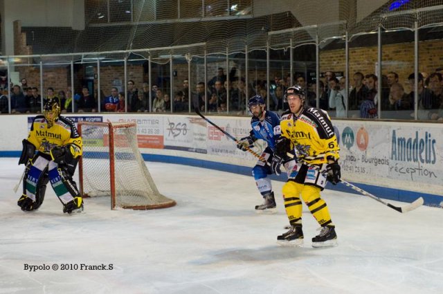 Photo hockey match Angers  - Rouen le 16/10/2010