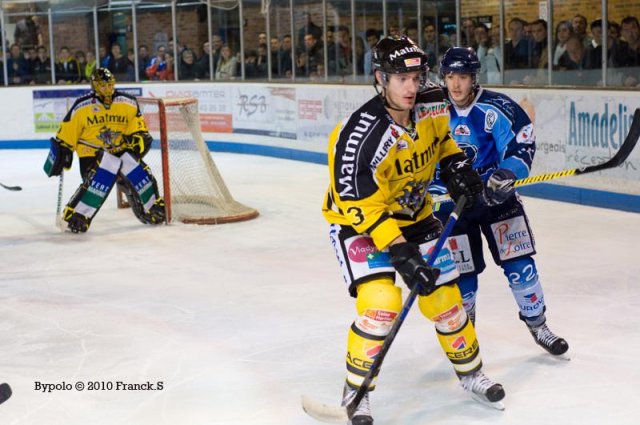 Photo hockey match Angers  - Rouen le 16/10/2010