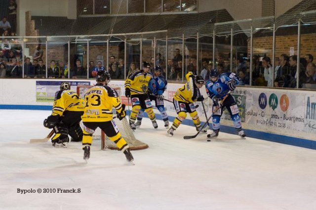 Photo hockey match Angers  - Rouen le 16/10/2010