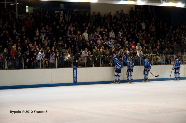Photo hockey match Angers  - Rouen le 16/10/2010