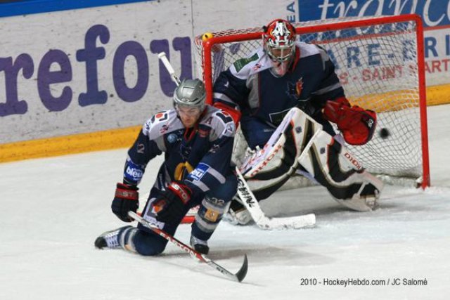 Photo hockey match Grenoble  - Morzine-Avoriaz le 16/10/2010