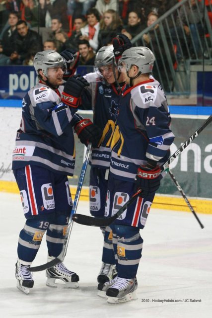 Photo hockey match Grenoble  - Morzine-Avoriaz le 16/10/2010