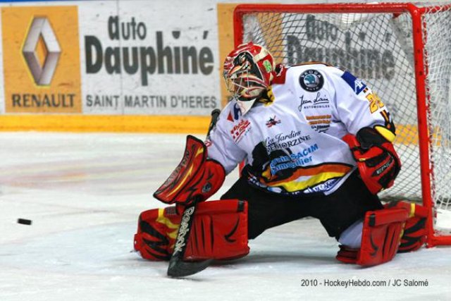 Photo hockey match Grenoble  - Morzine-Avoriaz le 16/10/2010
