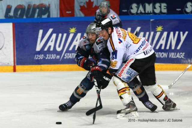 Photo hockey match Grenoble  - Morzine-Avoriaz le 16/10/2010