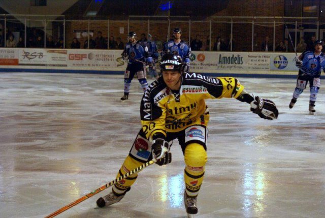 Photo hockey match Angers  - Rouen le 16/10/2010