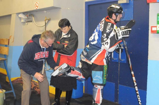 Photo hockey match Caen  - Villard-de-Lans le 16/10/2010