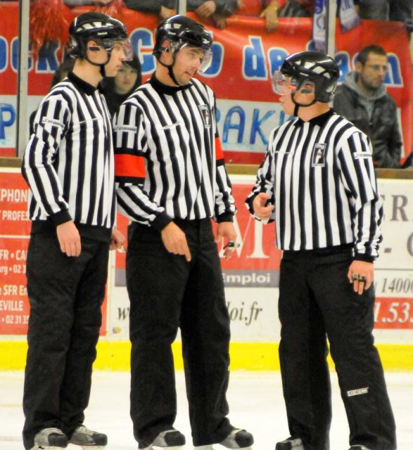 Photo hockey match Caen  - Villard-de-Lans le 16/10/2010