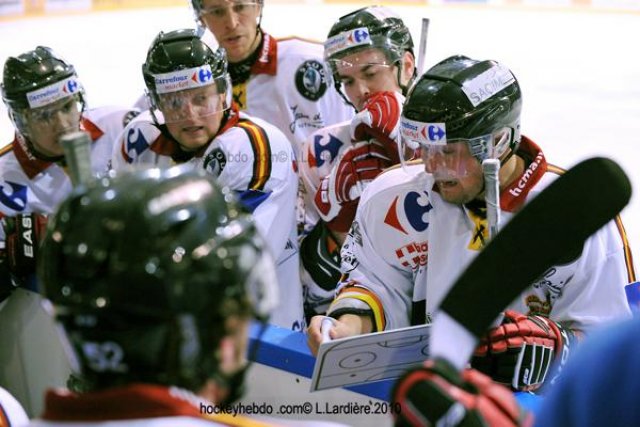 Photo hockey match Grenoble  - Morzine-Avoriaz le 16/10/2010