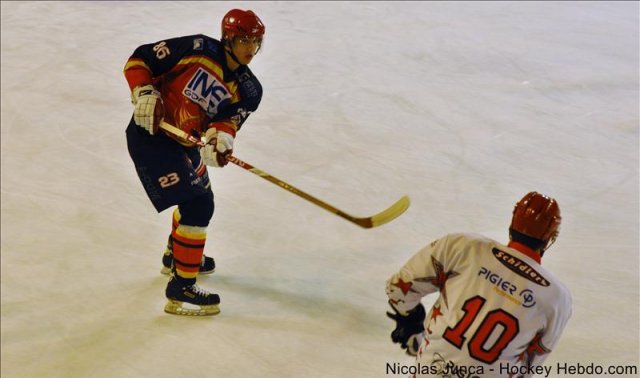 Photo hockey match Meudon - Amnéville le 16/10/2010