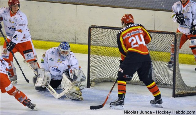 Photo hockey match Meudon - Amnéville le 16/10/2010