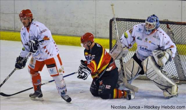 Photo hockey match Meudon - Amnéville le 16/10/2010