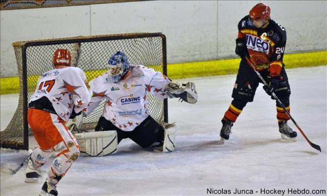 Photo hockey match Meudon - Amnéville le 16/10/2010