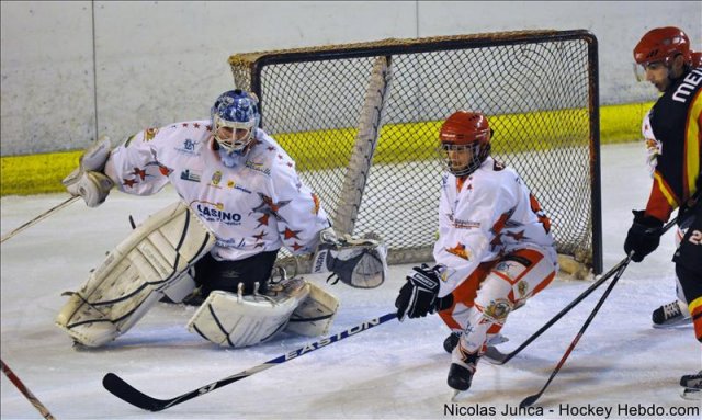 Photo hockey match Meudon - Amnéville le 16/10/2010