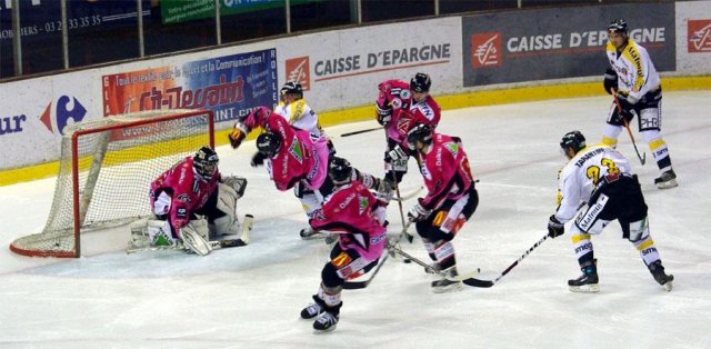 Photo hockey match Amiens  - Rouen le 20/09/2008