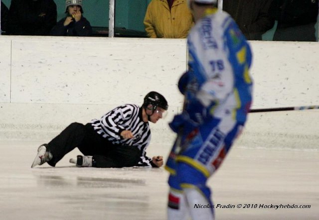 Photo hockey match Gap  - Grenoble  le 19/10/2010