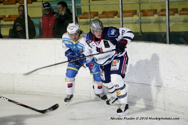 Photo hockey match Gap  - Grenoble  le 19/10/2010