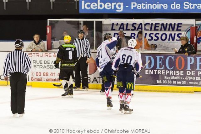 Photo hockey match Strasbourg  - Epinal  le 19/10/2010