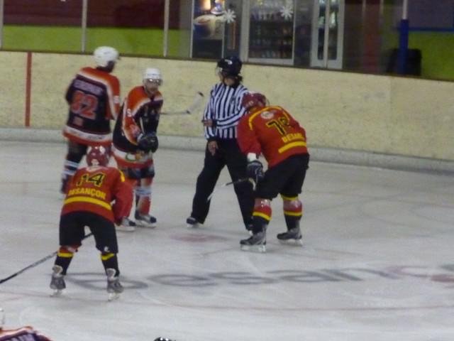 Photo hockey match Besançon - Colmar le 23/10/2010