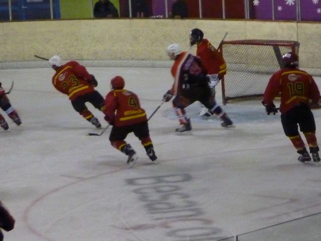 Photo hockey match Besançon - Colmar le 23/10/2010
