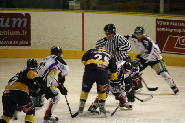 Photo hockey match Chamonix  - Caen  le 23/10/2010