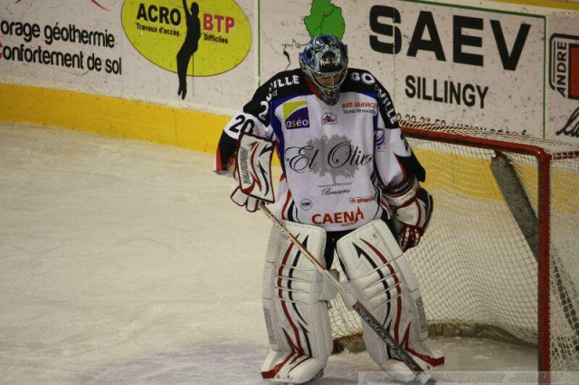 Photo hockey match Chamonix  - Caen  le 23/10/2010