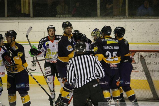 Photo hockey match Chamonix  - Caen  le 23/10/2010