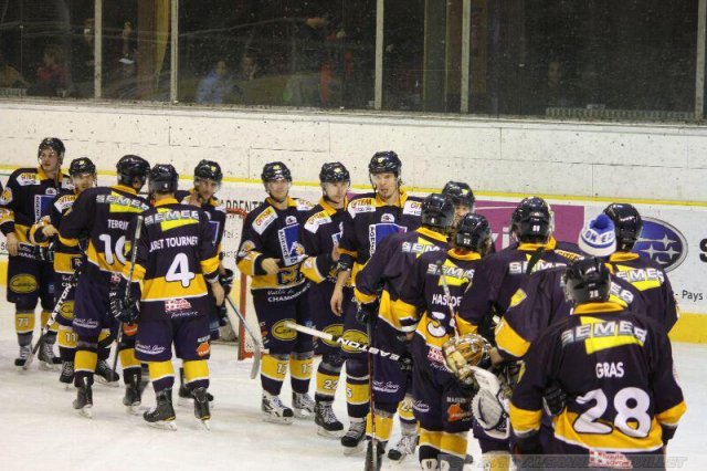 Photo hockey match Chamonix  - Caen  le 23/10/2010